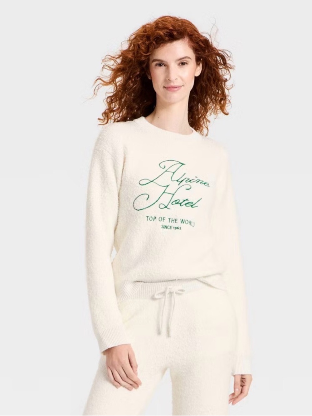 Universal Thread Women's Cozy Alpine Crewneck Pullover Sweater